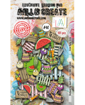 AALL and Create Ephemera Die-cuts Grow Baby Grow (AALL-EP-040) AALL and Create Ephemera Die-cuts Grow Baby Grow (AALL-EP-040)