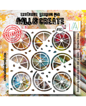 AALL and Create Masking Stencil 6x6 Inch Margarita Dreams (AALL-PC-185)