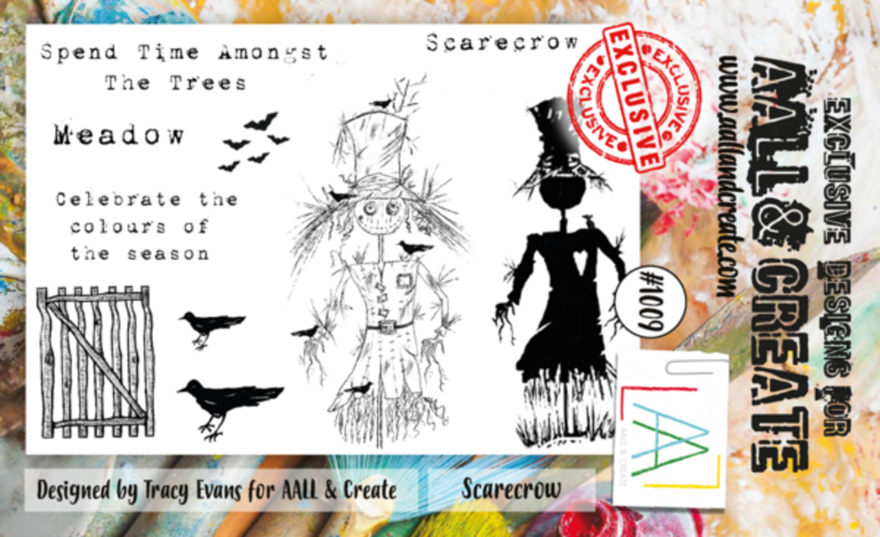 AALL and Create Clear Stamp Set A6 Scarecrow (AALL-TP-1009)