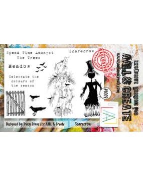 AALL and Create Clear Stamp Set A6 Scarecrow (AALL-TP-1009)