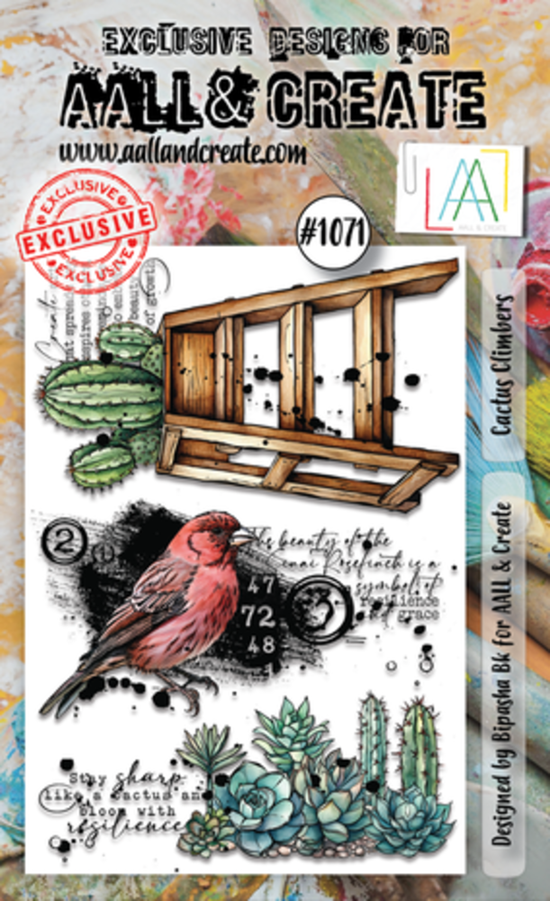 AALL and Create Clear Stamp Set A6 Cactus Climbers (AALL-TP-1071) AALL and Create Clear Stamp Set A6 Cactus Climbers (AALL-TP-1071)