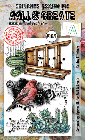 AALL and Create Clear Stamp Set A6 Cactus Climbers (AALL-TP-1071) AALL and Create Clear Stamp Set A6 Cactus Climbers (AALL-TP-1071)