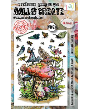 AALL and Create Clear Stamp Set A6 Insectual Healing (AALL-TP-1093)