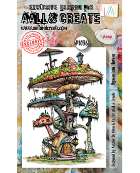 AALL and Create Clear Stamp Set A6 Hymenium Havens (AALL-TP-1096)