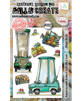 AALL and Create Clear Stamp Set A6 Movin' On Up (AALL-TP-1112)