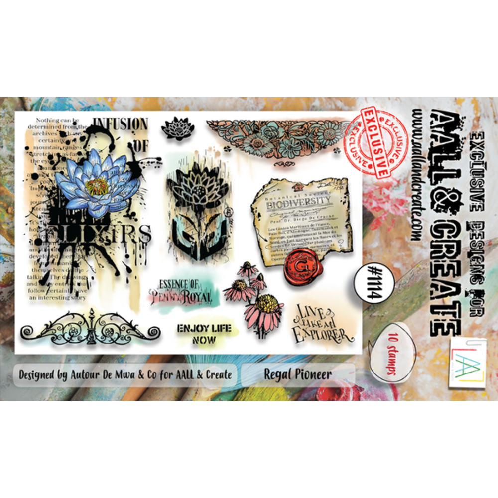 AALL and Create Clear Stamp Set A6 Regal Pioneer (AALL-TP-1114 ...