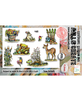 AALL and Create Clear Stamp Set A6 Team Furballs (AALL-TP-1116)*