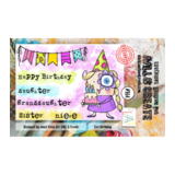 AALL and Create Clear Stamp Set A7 Girl Birthday (AALL-TP-964)