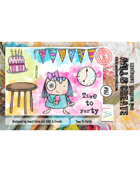 AALL and Create Clear Stamp Set A7 Time To Party (AALL-TP-967)