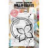 AALL and Create Clear Stamp Set A7 Concentricpetal (AALL-TP-1010)