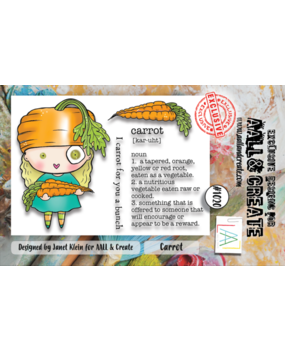 AALL and Create Clear Stamp Set A7 Carrot (AALL-TP-1020)* AALL and Create Clear Stamp Set A7 Carrot (AALL-TP-1020)*