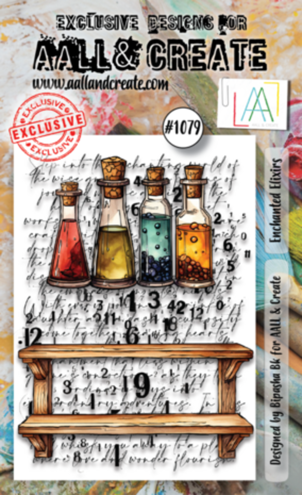 AALL and Create Clear Stamp Set A7 Enchanted Elixirs (AALL-TP-1079) AALL and Create Clear Stamp Set A7 Enchanted Elixirs (AALL-TP-1079)
