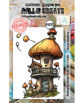 AALL and Create Clear Stamp Set A7 Shroom Sanctuary (AALL-TP-1092)