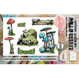 AALL and Create Clear Stamp Set A7 Forest Accoutrements (AALL-TP-1098)
