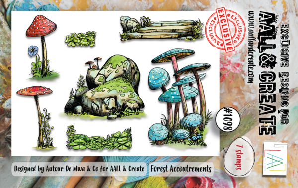 AALL and Create Clear Stamp Set A7 Forest Accoutrements (AALL-TP-1098) AALL and Create Clear Stamp Set A7 Forest Accoutrements (AALL-TP-1098)