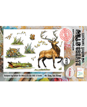 AALL and Create Clear Stamp Set A7 Me Stag You (AALL-TP-1099)