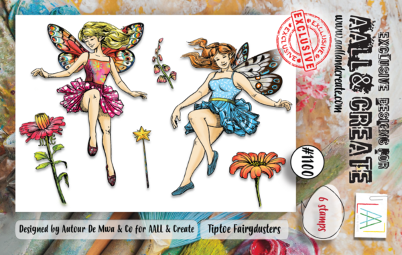 AALL and Create Clear Stamp Set A7 Tiptoe Fairydusters (AALL-TP-1100) AALL and Create Clear Stamp Set A7 Tiptoe Fairydusters (AALL-TP-1100)