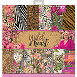 Crafter's Companion Wild at Heart 12x12 Inch Paper Pad (SIG-WAH-PAD12)