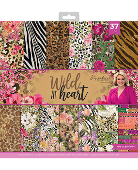 Crafter's Companion Wild at Heart 12x12 Inch Paper Pad (SIG-WAH-PAD12)