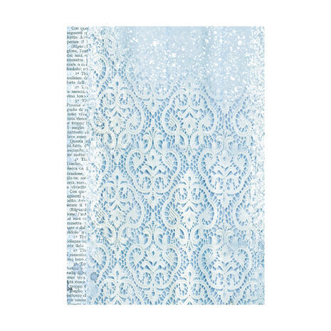 Stamperia Blue Land Rice Paper Backgrounds A6 (DFSAK6007) Stamperia Blue Land Rice Paper Backgrounds A6 (DFSAK6007)