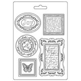 Stamperia Blue Land Soft Mould A5 Plates (K3PTA5653)*