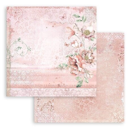 Stamperia Roseland 12x12 Inch Paper Pack (SBBL136) Stamperia Roseland 12x12 Inch Paper Pack (SBBL136)