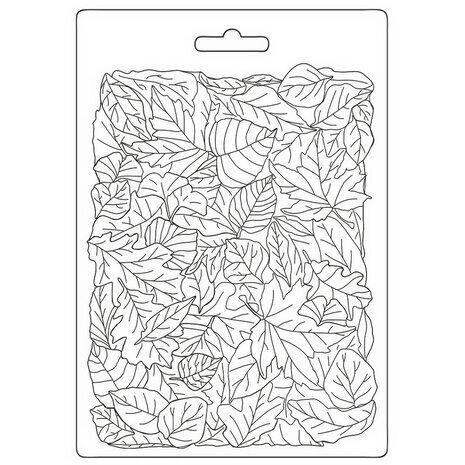 Stamperia Woodland Soft Mould A5 Leaves Pattern (K3PTA5658) Stamperia Woodland Soft Mould A5 Leaves Pattern (K3PTA5658)