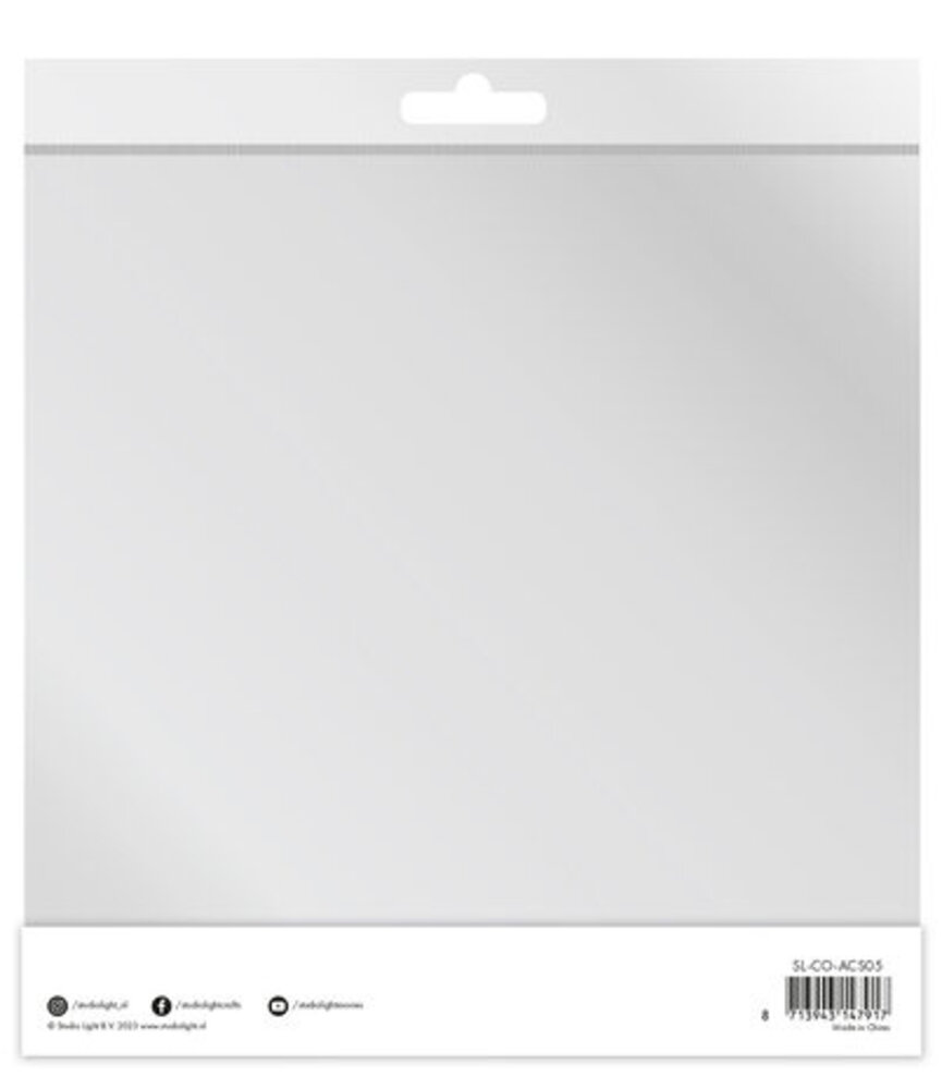 Studio Light Essentials Acetate Sheets 8x8 Inch Transparent (SL-CO-ACS05) Studio Light Essentials Acetate Sheets 8x8 Inch Transparent (SL-CO-ACS05)