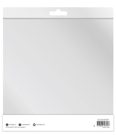 Studio Light Essentials Acetate Sheets 8x8 Inch Transparent (SL-CO-ACS05) Studio Light Essentials Acetate Sheets 8x8 Inch Transparent (SL-CO-ACS05)