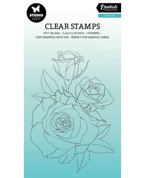 Studio Light Essentials Clear Stamps Big Roses (SL-ES-STAMP540)*