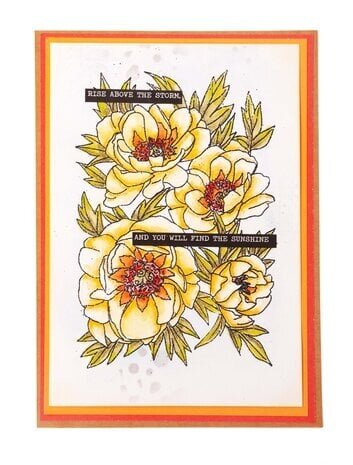 Studio Light Essentials Clear Stamps Peonies (SL-ES-STAMP541)