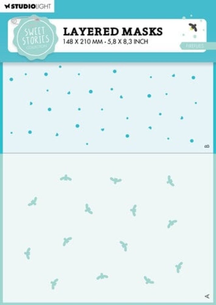 Studio Light Sweet Stories Masking Stencil Fireflies (SL-SS-MASK244) Studio Light Sweet Stories Masking Stencil Fireflies (SL-SS-MASK244)