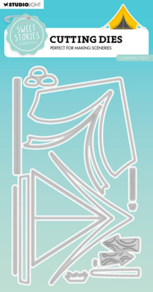 Studio Light Sweet Stories Snijmal Camping Tent (SL-SS-CD733)