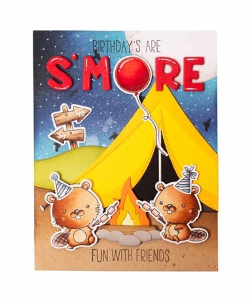 Studio Light Sweet Stories Snijmal Camping Tent (SL-SS-CD733)