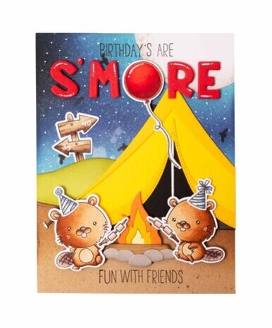 Studio Light Sweet Stories Snijmal Camping Tent (SL-SS-CD733)