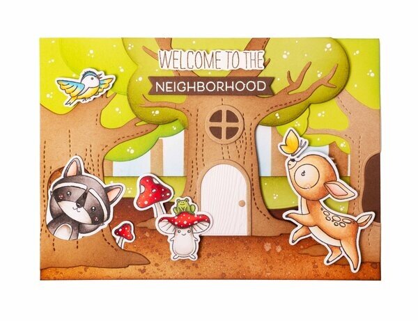 Studio Light Sweet Stories Stamp & Die Forest Friends (SL-SS-SCD75) Studio Light Sweet Stories Stamp & Die Forest Friends (SL-SS-SCD75)