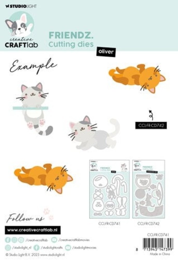 Creative Craftlab Friendz Dies Oliver (CCL-FR-CD741) Creative Craftlab Friendz Dies Oliver (CCL-FR-CD741)