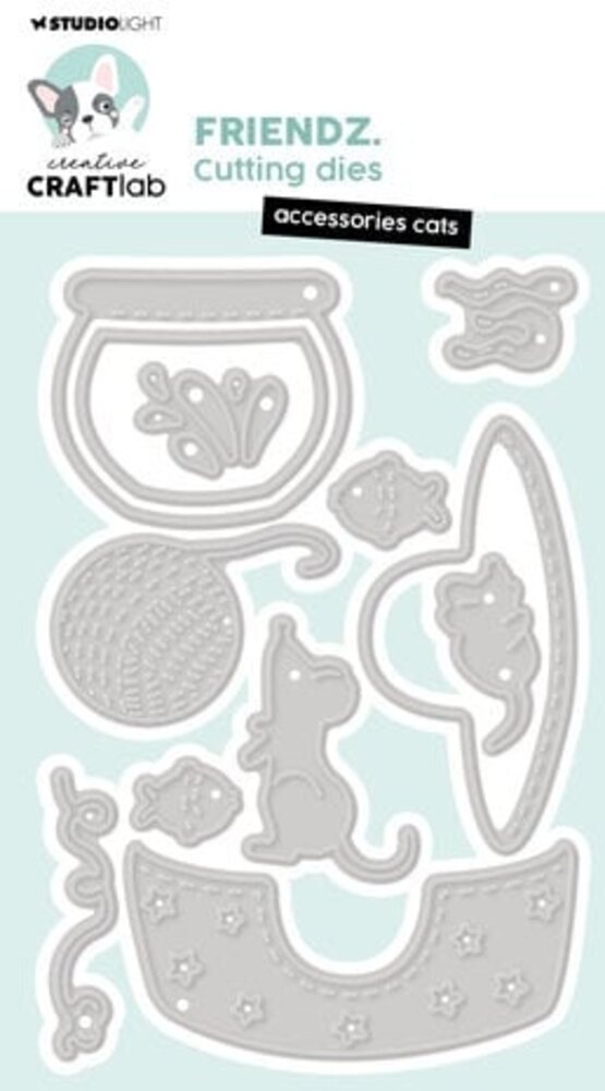 Creative Craftlab Friendz Dies Cats Accessoires (CCL-FR-CD742) Creative Craftlab Friendz Dies Cats Accessoires (CCL-FR-CD742)