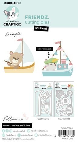Creative Craftlab Friendz Dies Sailboat (CCL-FR-CD743) Creative Craftlab Friendz Dies Sailboat (CCL-FR-CD743)