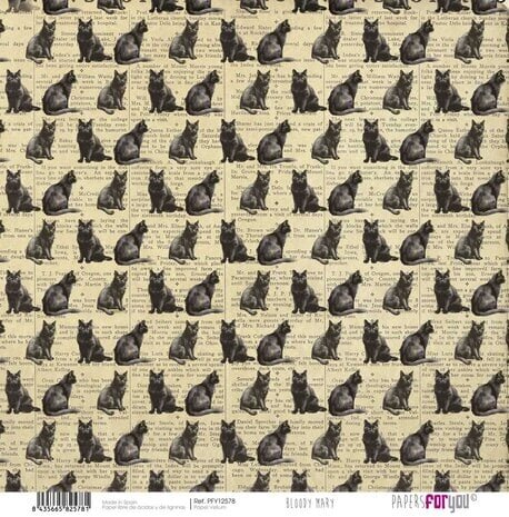 Papers For You Bloody Mary 12x12 Inch Vellum Pack (6pcs) (PFY-12577)