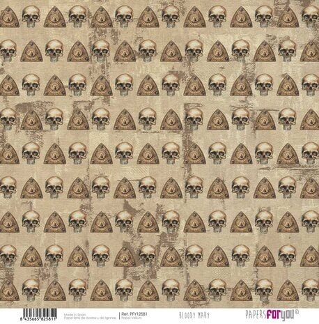 Papers For You Bloody Mary 12x12 Inch Vellum Pack (6pcs) (PFY-12577)