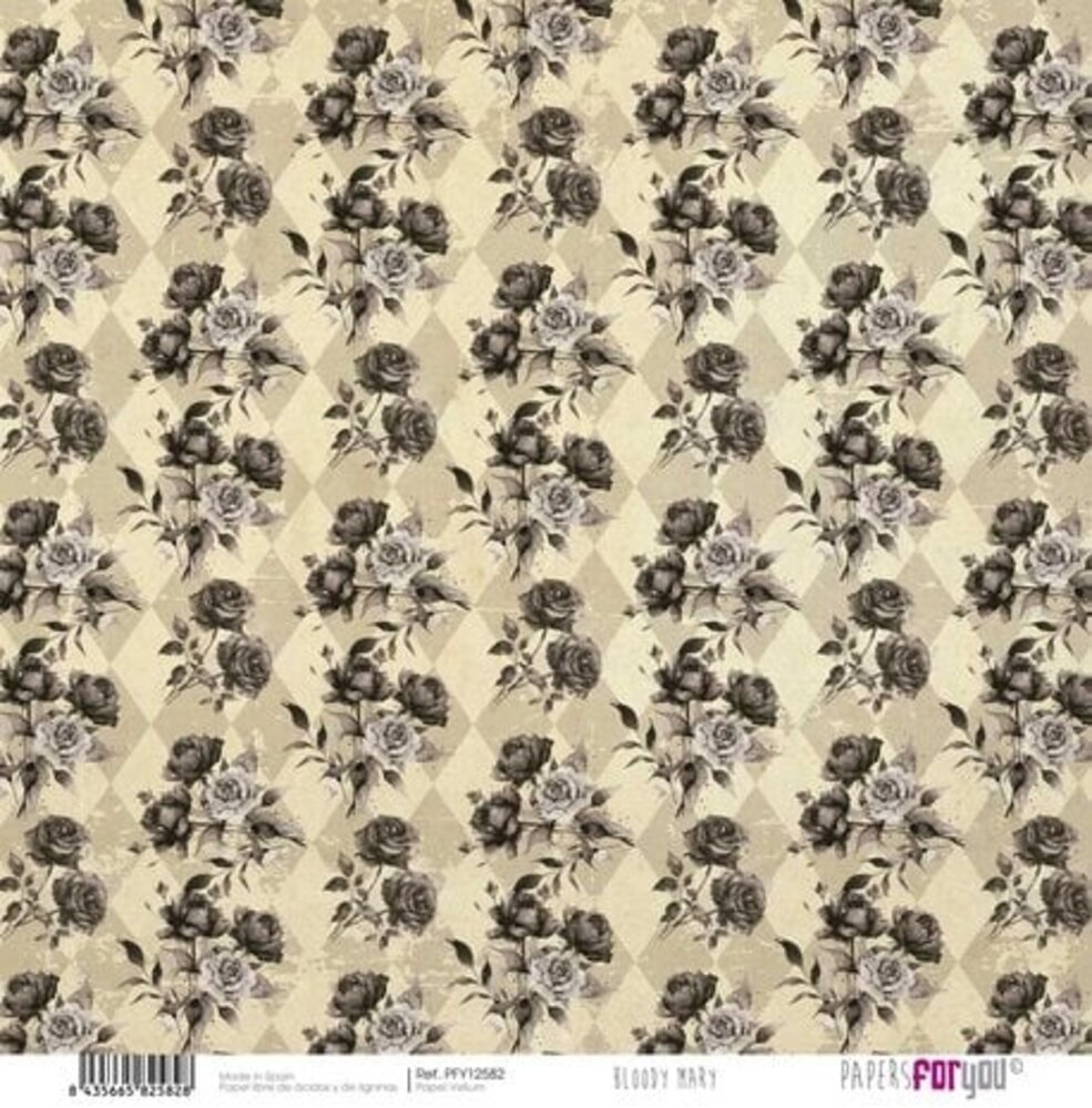 Papers For You Bloody Mary 12x12 Inch Vellum Pack (6pcs) (PFY-12577)