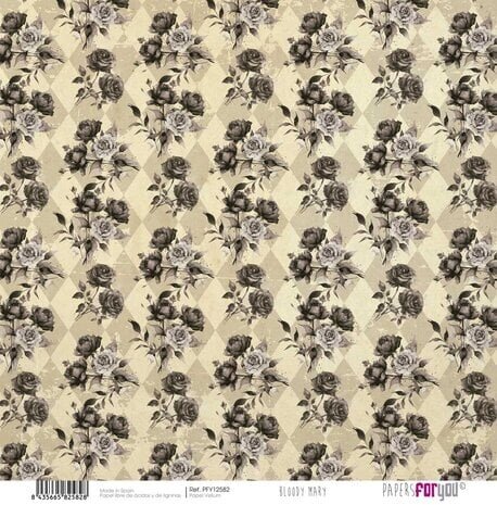 Papers For You Bloody Mary 12x12 Inch Vellum Pack (6pcs) (PFY-12577)