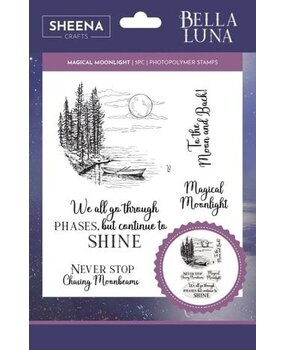 Sheena Bella Luna Clear Stamps Magical Moonlight (SD-BL-STP-MAMO)