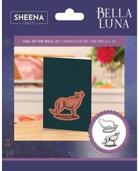 Sheena Bella Luna Stamp & Die Call of the Wild (SD-BL-STD-COTW) Sheena Bella Luna Stamp & Die Call of the Wild (SD-BL-STD-COTW)
