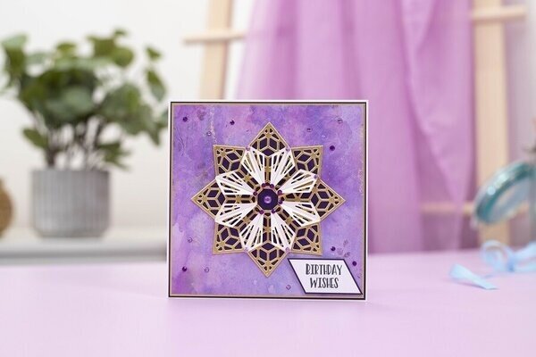 Gemini Kaleidoscope Origami Elements Dies Sensational Stars (CC-DCE-MD-SEST)