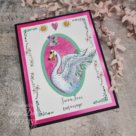 Pink Ink Designs Wings Series Swan Jovi A5 Clear Stamps (PI227) Pink Ink Designs Wings Series Swan Jovi A5 Clear Stamps (PI227)