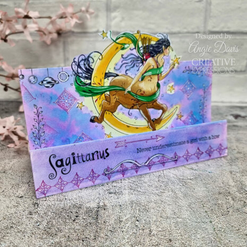 Pink Ink Designs Astrology Series Sagittarius "Knowledge Seeker" A5 Clear Stamps (PI234) Pink Ink Designs Astrology Series Sagittarius "Knowledge Seeker" A5 Clear Stamps (PI234)