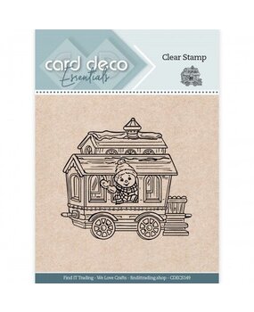 Card Deco Clear Stamp Train Wagon (CDECS149) Card Deco Clear Stamp Train Wagon (CDECS149)