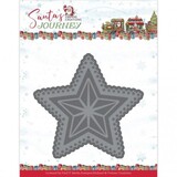 Yvonne Creations Santa's Journey Santa's Big Star Die (YCD10331)